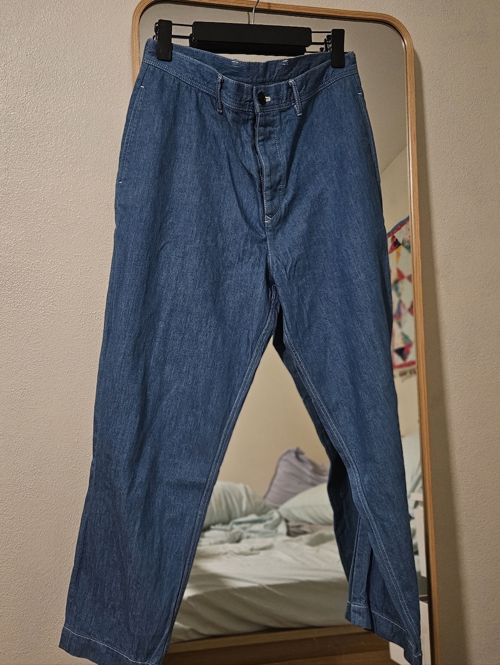 Tommorwland Men's Blue Denim Jeans MADE IN JAPAN 48 Large Xl Classic